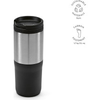 Orange Travel Cup rSS 600ml. Triple wall and Leakproof