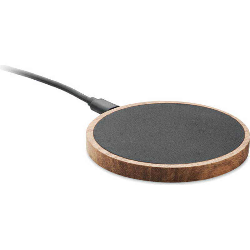Wireless charger in acacia 15W