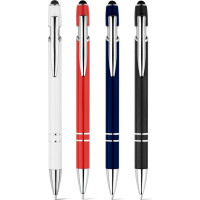 NEIL. Ballpoint pen with recycled aluminium (100% rAL) body and touch tip