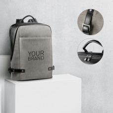 Branve DIVERGENT BACKPACK II. Backpack for laptop up to 15'6'' in fabric and PU