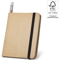 BRONTE. A7 notepad with plain sheets