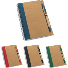 ASIMOV. B6 spiral-bound notepad with plain