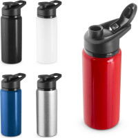 SHAWN. Sports bottle in 100% recycled aluminium 660 mL