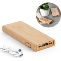 KOHN. Power bank 5.000 mAh in bamboo