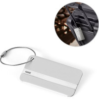 EMIL. Aluminium luggage tag