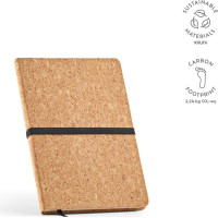 Goethe A5 Notebook Cork cover. 70gsm Recycled 196 pages
