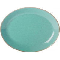 Porland SEASONS TURQUOISE ovāls &scaron;ķīvis 30cm, Porland