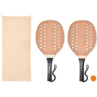 Rosewood beach tennis set