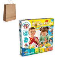 Science4You Modeling Dough Factory Kit IV. Educational game supplied with a kraft paper gift bag (115 g/m&sup2;)