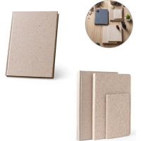 TEAPAD RIGID. A5 notepad with hard cover made from tea leafs waste (65%)