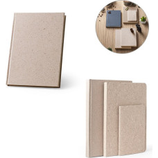TEAPAD RIGID. A5 notepad with hard cover made from tea leafs waste (65%)