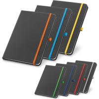 CORBIN. A5 notebook in PU with lined sheets