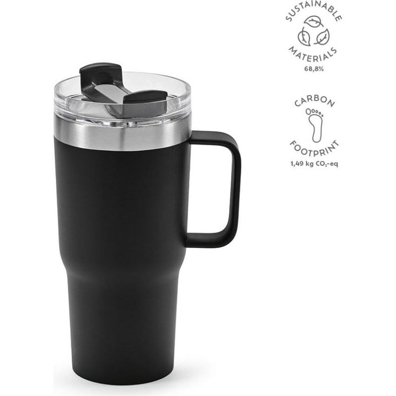 Neman Mug rSS 580ml. Double wall and Rotating Lid