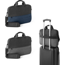 GENOA. Padded laptop bag in 600D high-density recycled polyester 15