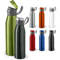 KORVER. Aluminium 650 mL sports bottle