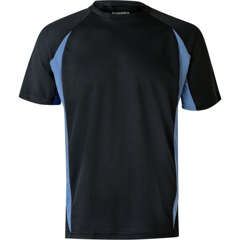 Velilla VL SLAYER. Two-tone bird-eye technical t-shirt (160g/m²), in polyester (100%)