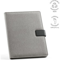 Tolstoy A4 Folder rPET. 64 FSC sheet notepad and rPU closure