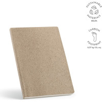 Chekhov A5 Notebook Tea Waste cover. 80gsm recycled 196 pages