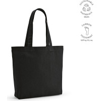 Blanc Shopping Bag rCotton 220gsm. 65cm handles and gusset