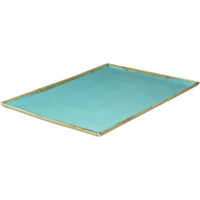 Porland SEASONS TURQUOISE taisnstūrveida &scaron;ķīvis 35X25cm, Porland