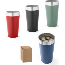 GRACE. Stainless steel thermal cup / Black