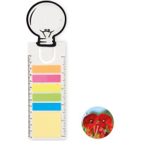 Seed paper bookmark w/memo pad