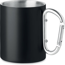 Double wall metal mug 300 ml