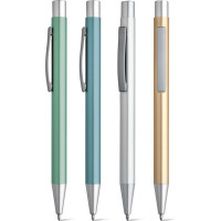 LEA. Aluminium ball pen with clip