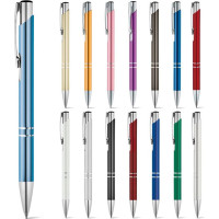 BETA. Aluminium ball pen with clip