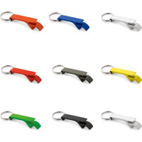 BAITT. Aluminium keyring with bottle opener