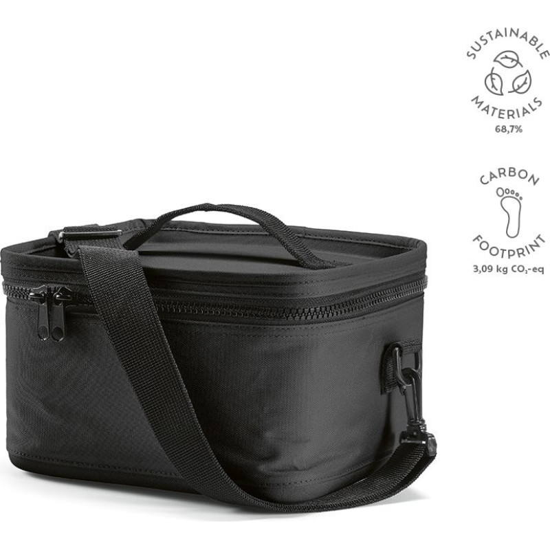 Munich M Cooler 7.5L rPET in rABS. Thermo injected zippers