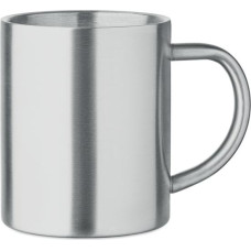 Recycled stainless steel mug